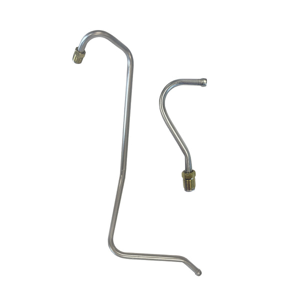 1962-64 Dodge Polara/330 318CID 2bbl Pump to Carb Line 1pc, OE Steel