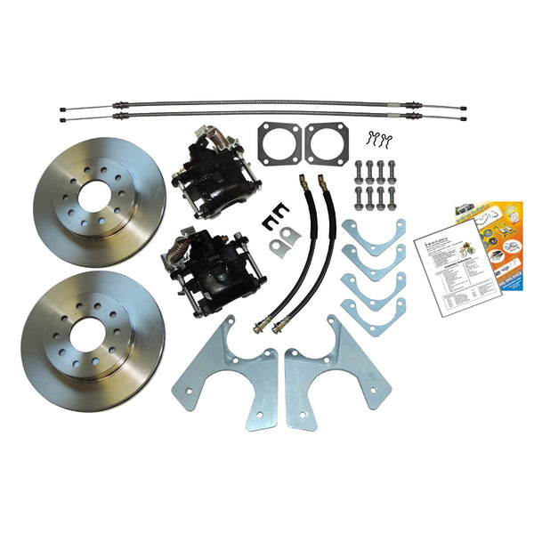 1964-77 GM A, F, X-Body Rear Disc Brake Conversion With Parking Brake