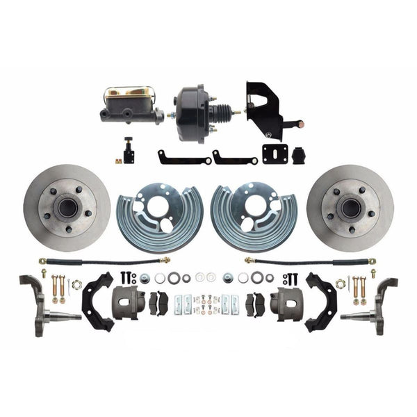 1962-72 Mopar A-Body Complete Disc Brake Conversion Kit 5X4 Bolt Pattern Standard Rotors