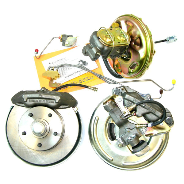 1967 GM Pontiac GTO Dual Piston Power Disc Brake Conversion Kit