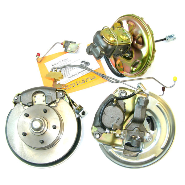 1967 Pontiac GTO/Tempest/LeMans Single Piston Power Disc Brake Conversion Kit Early