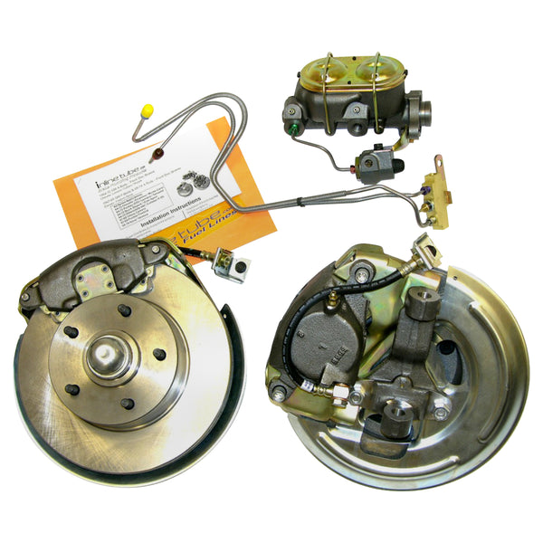 1969 Pontiac GTO Single Piston Manual Disc Brake Conversion Kit