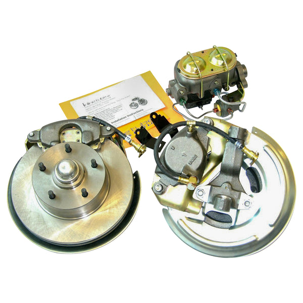 1969 GM F Body Camaro Single Piston Manual Disc Brake Conversion Kit