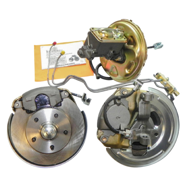 1971-72 Pontiac Buick Oldsmobile A-Body Power Disc Brake Conversion Kit Valve In Factory Location
