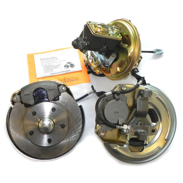 1970-74 GM X-Body Nova/Ventura Factory Style Disc Kit, Disc Brake Conversion Single Piston Power