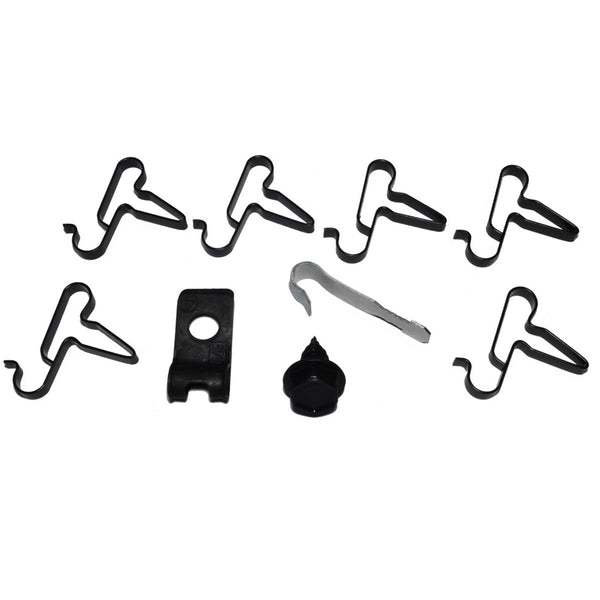 1973-74 Dodge Plymouth A-Body Brake Line Clip Kit 9pc