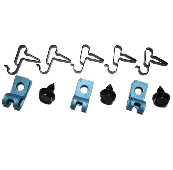 1970 Dodge Plymouth E-Body 3/8" Fuel Line Clip Kit 11pc