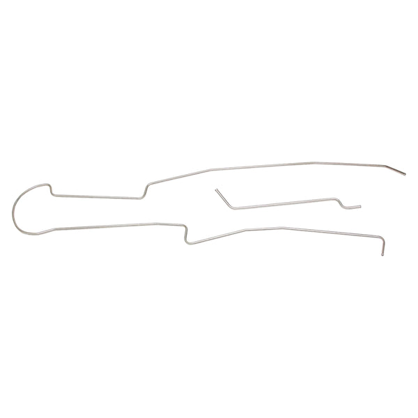 1980-89 Dodge Truck 4WD 1/2-Ton Std. Cab Shortbed 5/16" Main Fuel Lines 2pc, OE Steel