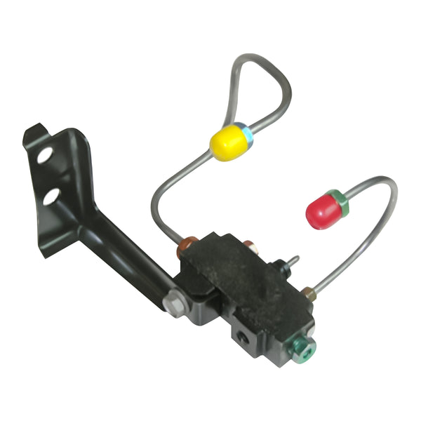 1967-1969 GM F-body Camaro, 68-74 X-body Nova Disc or Drum Distribution Block Bracket Kit OE Steel