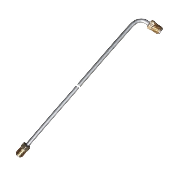 3/16" Tubing 10 Inches Long With 90 Deg Bend One End 3/8-24 Fittings Each End OE Steel