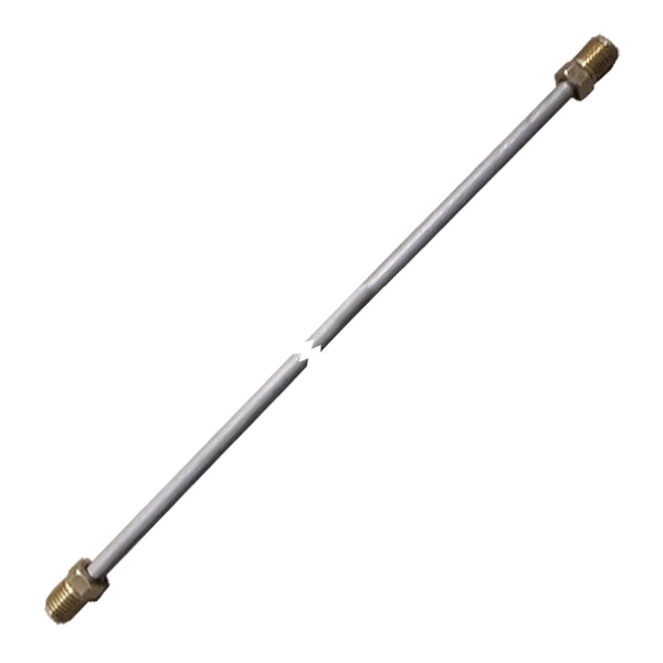 3/16" Tubing 12 Inches Long With 3/8-24 Fittings Each End OE Steel
