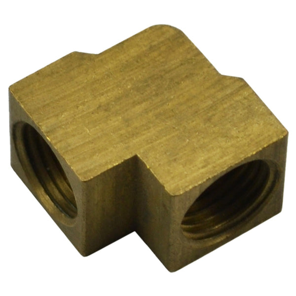90 Degree Elbow 1/2-20 female to 1/2-20 Female, Brass