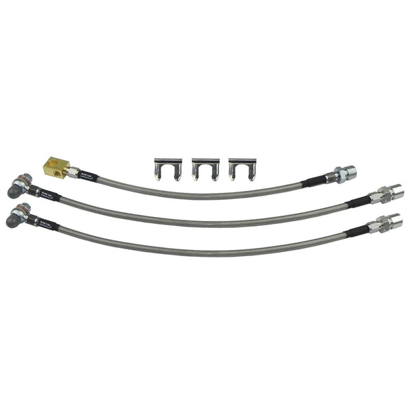 1967-68 GM F-Body Firebird - Front Disc / Rear Drum 3 Hose Kit 6pc