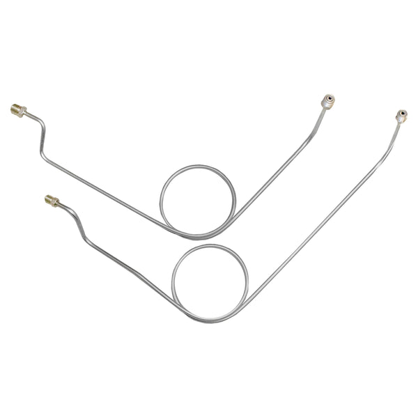 1976-77 Ford Bronco 3/16" M/C (Large Loop) Lines 2pc, OE Steel