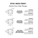 Ford New Torino Style Rear Disc Conversion Kit w/Standard Rotors w/o E-Brake Cable Brackets