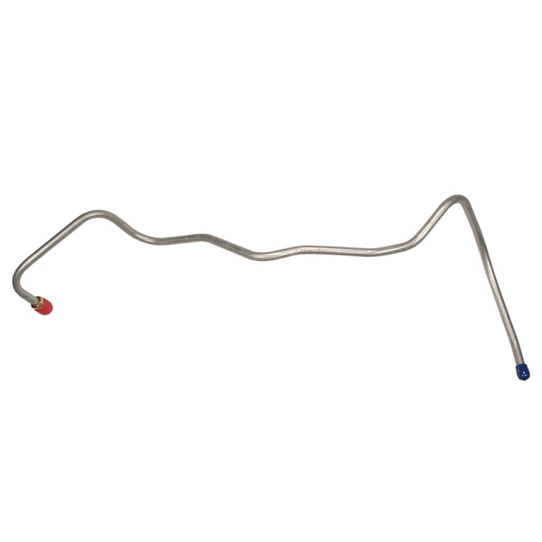 1965-66 Ford Galaxie 352CID 4bbl Pump to Carb Line 1pc, OE Steel