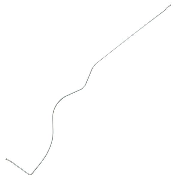 1965-66 Ford Galaxie Tank to Pump 3/8" Main Fuel Line 1pc, OE Steel