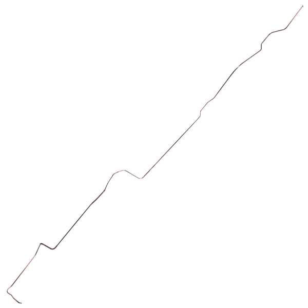 1960-63 Ford/Mercury Falcon/Comet V8 Tank to Pump 3/8" Main Fuel Line 1pc, OE Steel