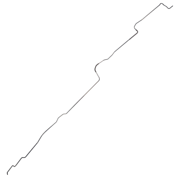 1964-65 Ford/Mercury Falcon/Comet V8 Tank to Pump 5/16" Main Fuel Line 1pc, OE Steel