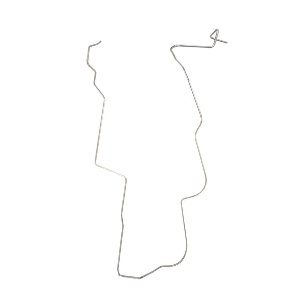 1979-83 Ford Mustang 3/8" Main Fuel Line 1pc, OE Steel