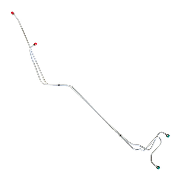 1967-70 Ford Mustang V8 C6 5/16" Trans Cooler Lines 2pc, OE Steel