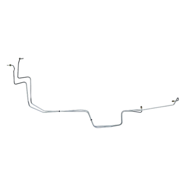 1971-73 Ford Mustang Trans Cooler Lines 2pc, FMX, OE Steel