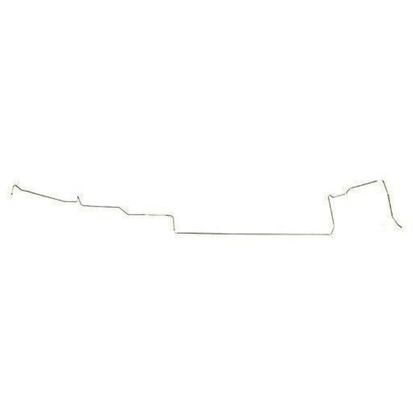 1968-69 Ford Ranchero V8 Main Fuel Line 1pc, OE Steel