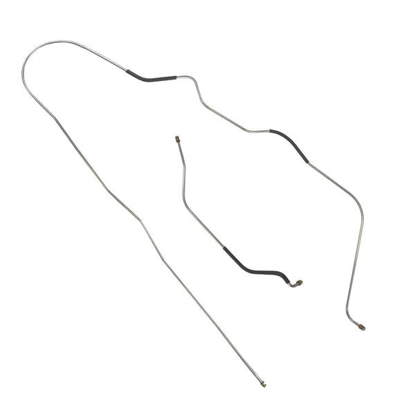 1952-53 Ford Special/Super V8 5/16" Main Fuel Lines 2pc, OE Steel