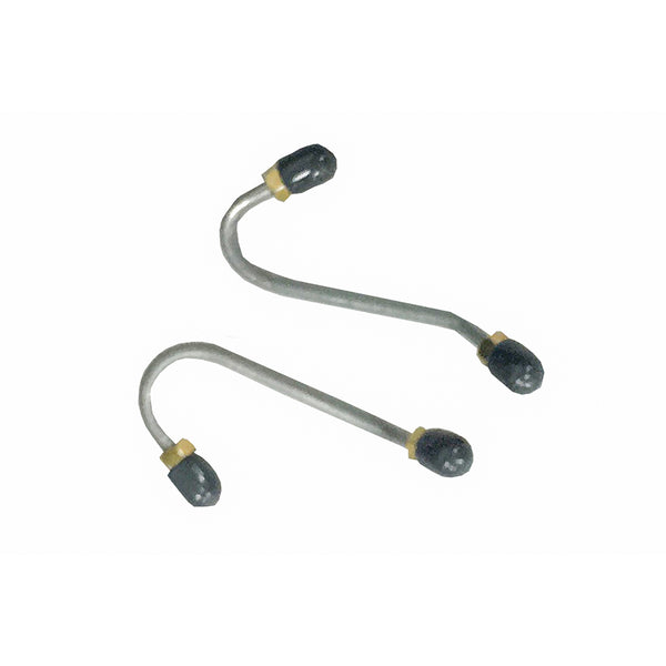 1971-72 Ford F100/150 2WD Drum Wheel Lines (Used on all Drum Brake Trucks) 2pc, OE Steel