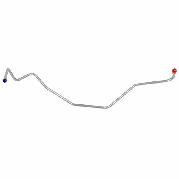 1976-79 Ford Truck 4WD 351CID 4bbl 5/16" Pump to Carb Line 1pc, OE Steel