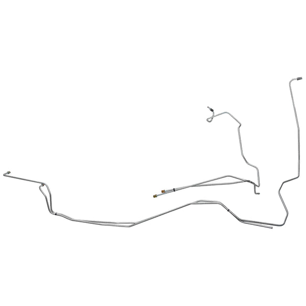 1980-86 Ford Truck 2WD HD Cooling 5/16" Trans Cooler Lines 4pc, OE Steel