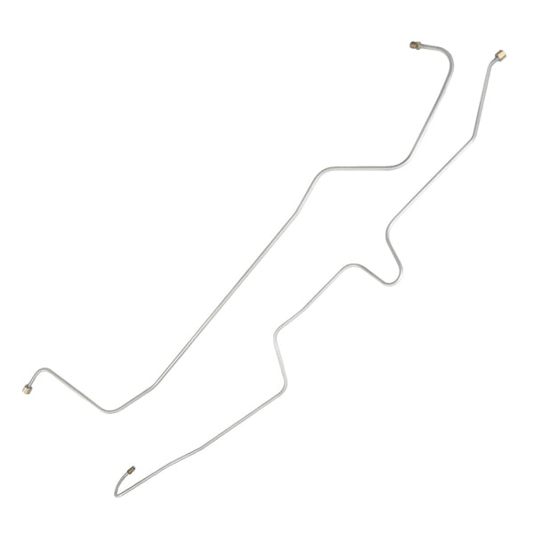 1957 Ford Thunderbird 5/16" Trans Cooler Lines w/Expansion Loop 2pc, OE Steel