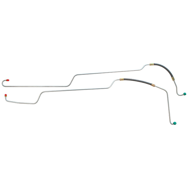 1958-60 Ford Thunderbird Cruise-O-Matic 5/16" Trans Cooler Lines 2pc, OE Steel