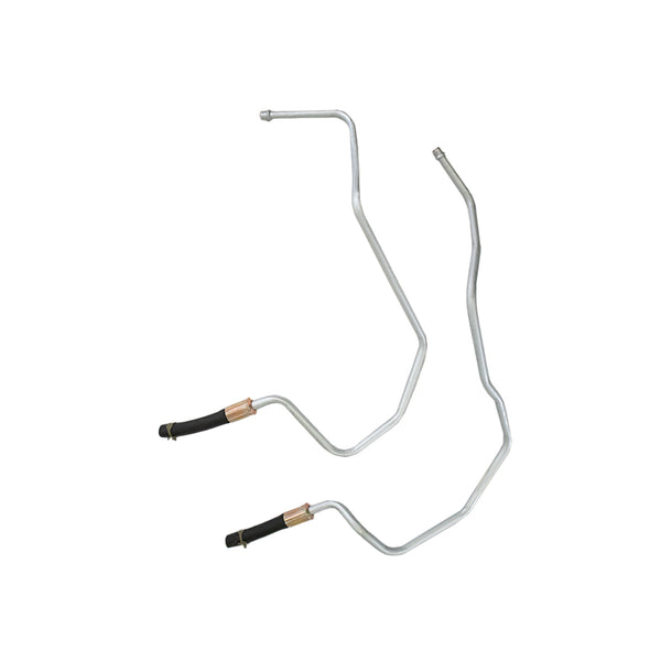1994-97 Ford Thunderbird 4R70W Transmission Cooler LInes 3/8" OE Steel 2pc