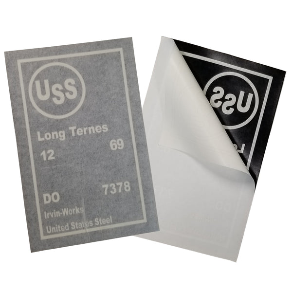 1969 GM Gas Tank Stencil