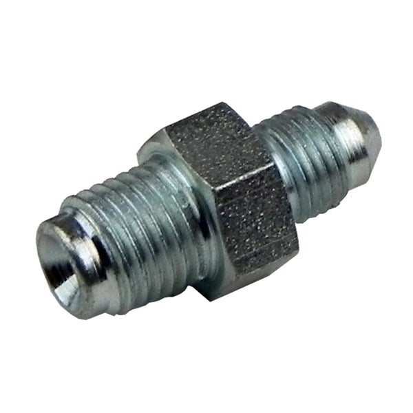 Hose Adapter Fitting, 3an Male to 7/16"-20 Inverted Flare Male