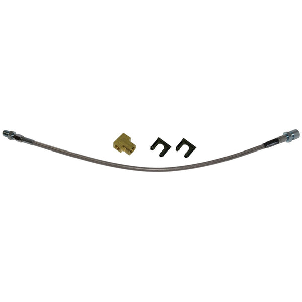 1955-64 Chevrolet Car (All Models) Rear Stainless Brake Hose 4pc