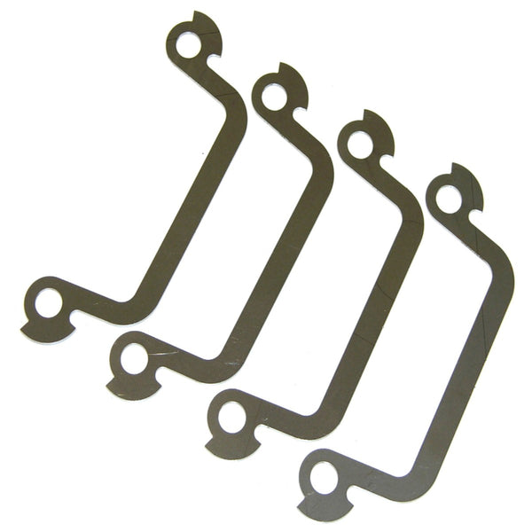 1968-72 Oldsmobile A-Body V8 (also '79 Trans Am with Olds 403) Exhaust Manifold Bolt Locks 4pc OE Steel