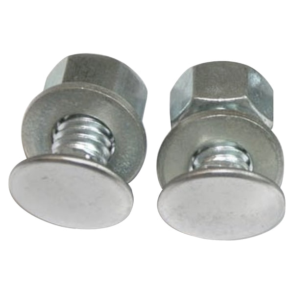 1964-72 GM Stainless Capped Bumper Bolts, 2 bolts, 2 washers, 2 nuts 6pc