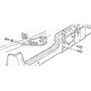 1969 GTO Rear Bumper Bracket Support To Bumper Hardware 10pc