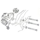 1964-77 GM A-Body 1967-69 F-Body 1968-74 X-Body Gear Box to Frame Bolts & Washers 6pc