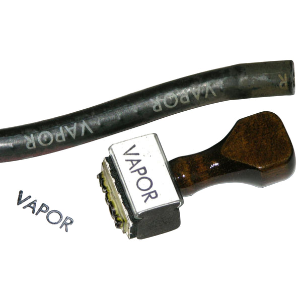 1967-70 Pontiac A-Body Trunk Vent Tube "VAPOR" Stamp