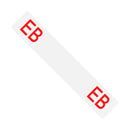 1964-72 GM A-Body Master Cylinder Bail Strap Sticker EB 1pc