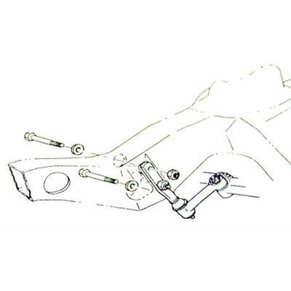 1968-72 GM A-Body Idler Arm Bolt Kit 6pc