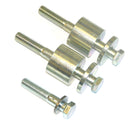 1966-72 Pontiac GTO AC Compressor Bracket Alum to Engine Block 8 pc Kit Spacers