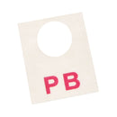 GM Brake Booster Tag, "PB", 1pc