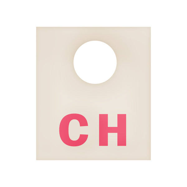 1967-72 GM Brake Booster Tag CH 1pc