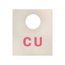 GM Brake Booster Tag CU  1pc