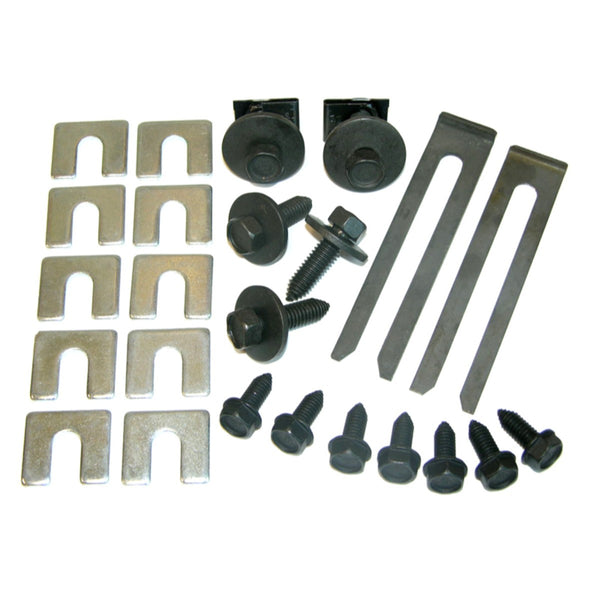 1969-72 Oldsmobile Cutlass 442 Outer Fender to Core Support & Lower Fender Hardware 34pc