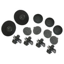 1969-72 Oldsmobile Cutlass 442 Inner Fender Hardware Kit 17pc Kit